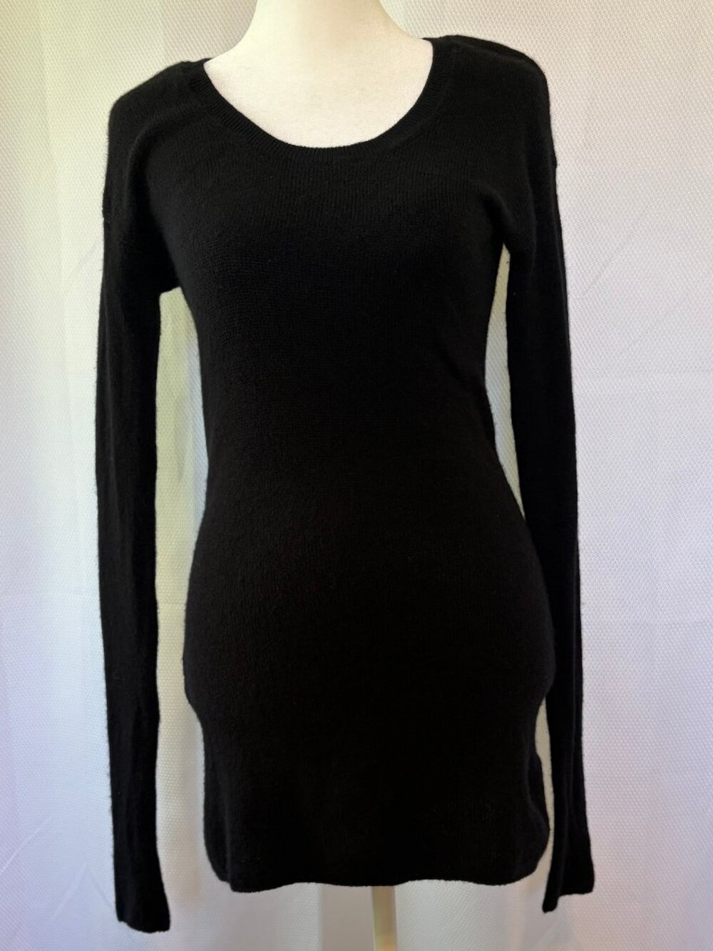 Vince Black Cashmere Long Sweater